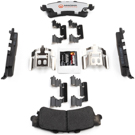 2000 Cadillac Deville Brake Pad Set 3