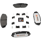2000 Honda Odyssey Brake Pad Set 6