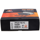 2000 Daewoo Lanos Brake Pad Set 4