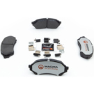 2000 Mazda Protege Brake Pad Set 6
