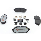 2000 Mazda Protege Brake Pad Set 1
