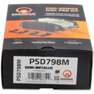 2000 Mazda Protege Brake Pad Set 4
