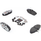 2004 Jaguar S-Type Brake Pad Set 3