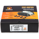 2004 Jaguar S-Type Brake Pad Set 4