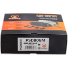 2000 Lincoln LS Brake Pad Set 4