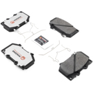 2003 Toyota Tundra Brake Pad Set 3