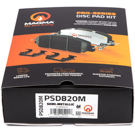 2000 Dodge Durango Brake Pad Set 4