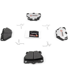2000 Toyota Celica Brake Pad Set 6
