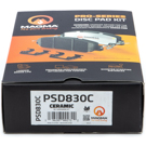 2000 Nissan Xterra Brake Pad Set 4