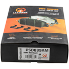 2001 Audi A8 Quattro Brake Pad Set 4