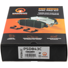 2007 Mercury Mariner Brake Pad Set 4