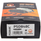 2000 Mercedes Benz S430 Brake Pad Set 4