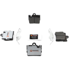2000 Mercedes Benz S430 Brake Pad Set 1