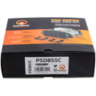 2004 Acura MDX Brake Pad Set 5