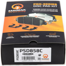 Magma PSD858C Brake Pad Set 4
