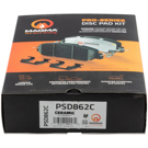 2002 Toyota RAV4 Brake Pad Set 4