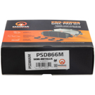 2012 Dodge Caliber Brake Pad Set 4