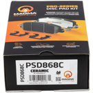 2007 Mitsubishi Outlander Brake Pad Set 4