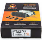 2007 Mercedes Benz E280 Brake Pad Set 4