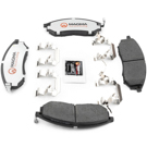 2012 Infiniti FX35 Brake Pad Set 3
