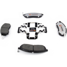 2012 Infiniti EX35 Brake Pad Set 6