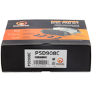 2012 Lexus IS250 Brake Pad Set 4