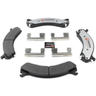 2004 Gmc Sierra 3500 Brake Pad Set 6