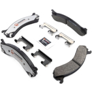 2004 Gmc Sierra 3500 Brake Pad Set 3