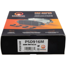 2009 Porsche 911 Brake Pad Set 4