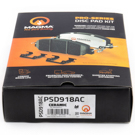 2012 Bmw 335is Brake Pad Set 4