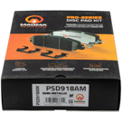 2012 Bmw 335is Brake Pad Set 4