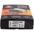2005 Bmw 525 Brake Pad Set 4