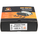 2004 Rolls Royce Phantom Brake Pad Set 4