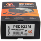 Magma PSD922M Brake Pad Set 4