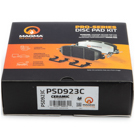 2004 Toyota Corolla Brake Pad Set 4