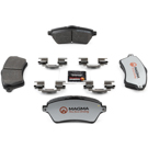 2004 Land Rover Freelander Brake Pad Set 6