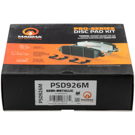 2004 Land Rover Freelander Brake Pad Set 4