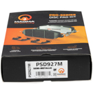 2010 Mercedes Benz G55 AMG Brake Pad Set 4