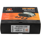 2006 Jaguar S-Type Brake Pad Set 4