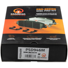 2007 Bmw X3 Brake Pad Set 4