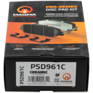 2004 Mitsubishi Lancer Brake Pad Set 4