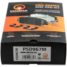 2007 Dodge Durango Brake Pad Set 4