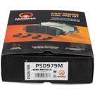 2012 Volvo XC90 Brake Pad Set 4