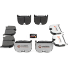 Magma PSD983C Brake Pad Set 6