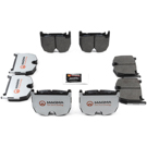 2004 Mercedes Benz E55 AMG Brake Pad Set 1