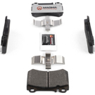 2006 Mercedes Benz S65 AMG Brake Pad Set 2