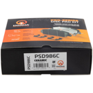 2016 Mercedes Benz E250 Brake Pad Set 4