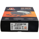 2009 Mercedes Benz E320 Brake Pad Set 4