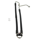 2000 Bmw 528 Power Steering Pressure Line Hose Assembly 2