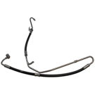 2007 Mercedes Benz E350 Power Steering Pressure Line Hose Assembly 2